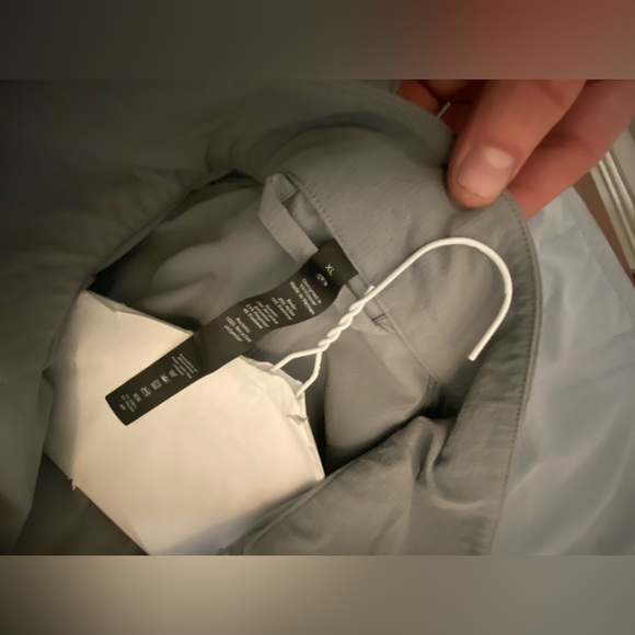 LN Lululemon Men's Expeditionist Jacket Water Repellent Size XL Rhino Grey Gray - Picture 2 of 7